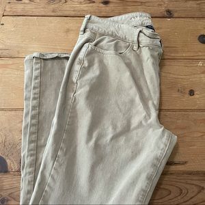 Khaki High Rise Jeggings